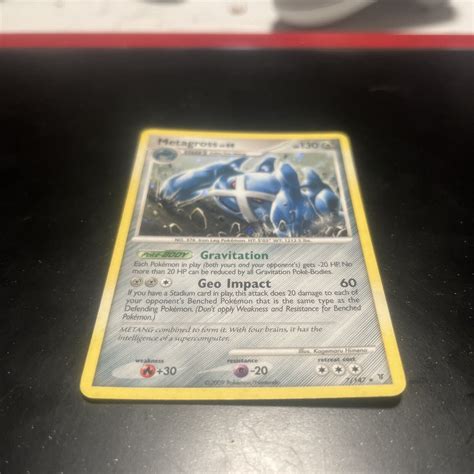 Pokémon TCG Metagross LV. 68 Holo Rare 7/147 Supreme 